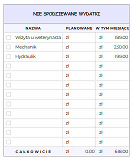 Budżet Domowy PRO — arkusz Excel i Google Sheets